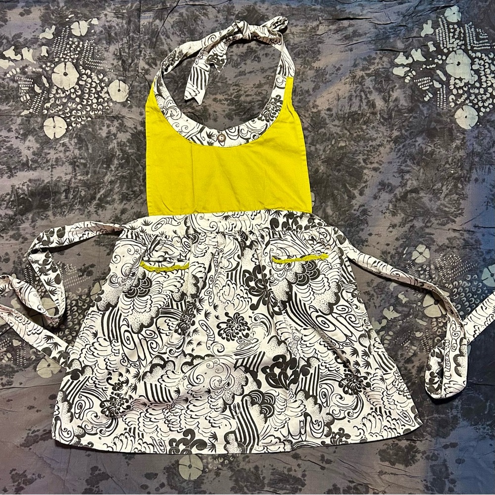 100% cotton adult apron - one size indian cotton